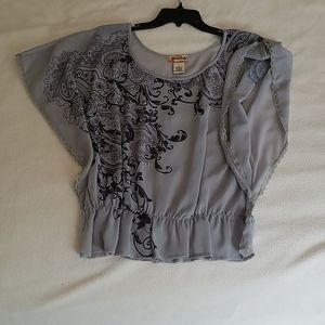 Mudd Angel cut top, junior L